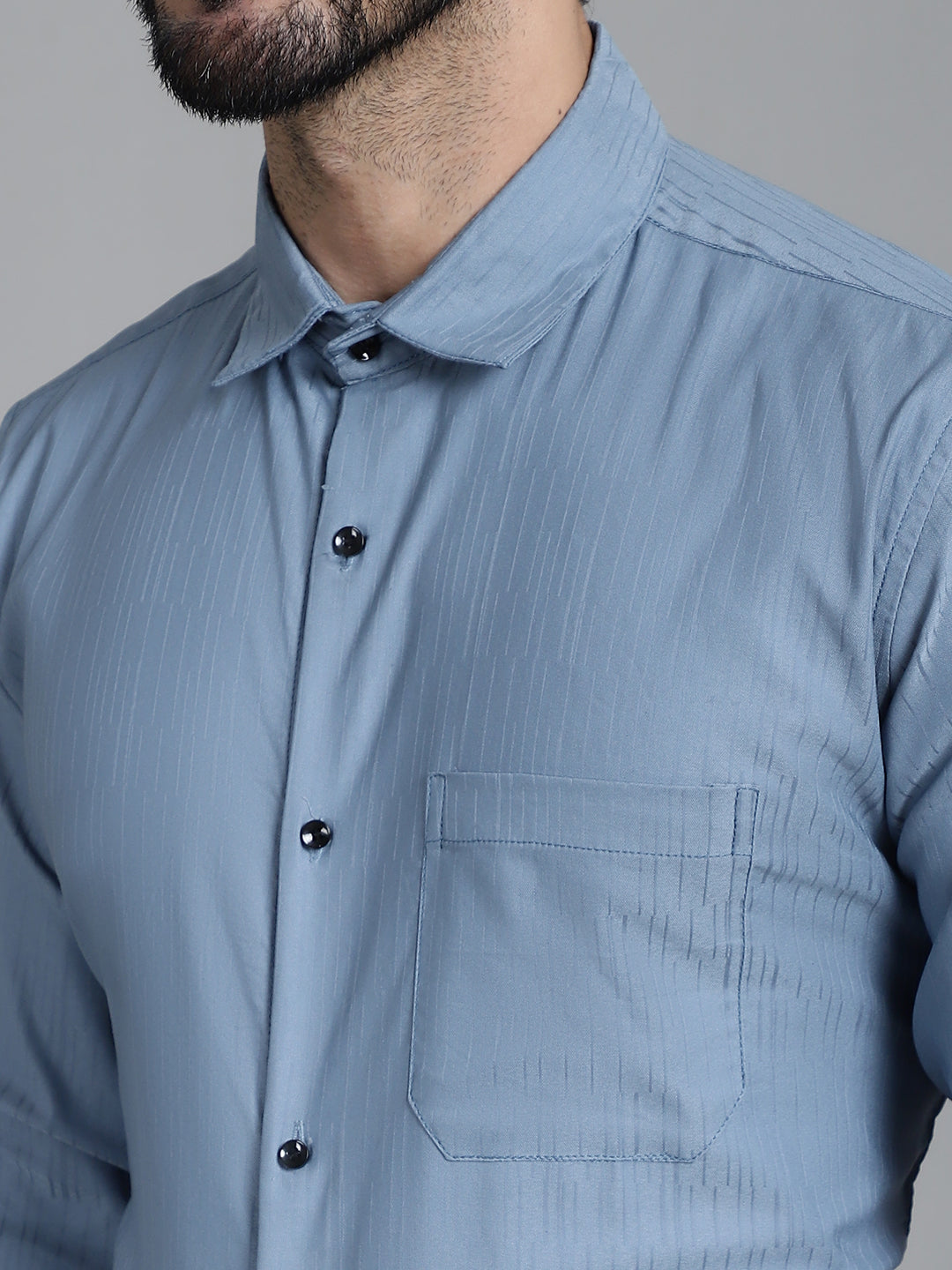 Men's Woven Design Formal Shirt - Taantav