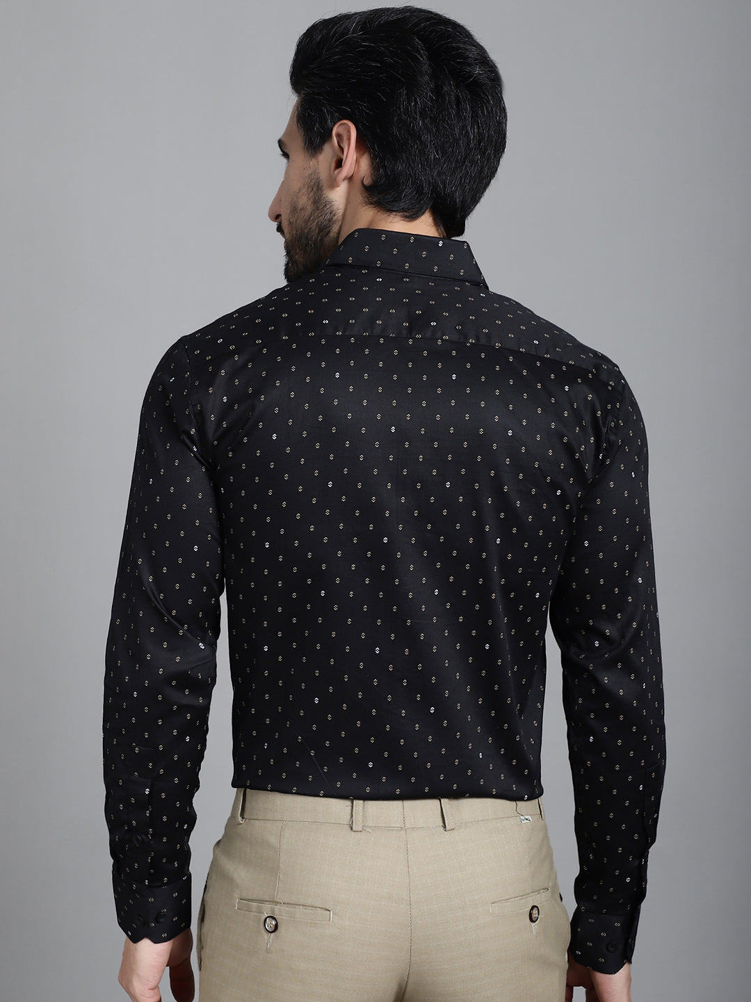 Men's Printed Formal Shirt - Taantav