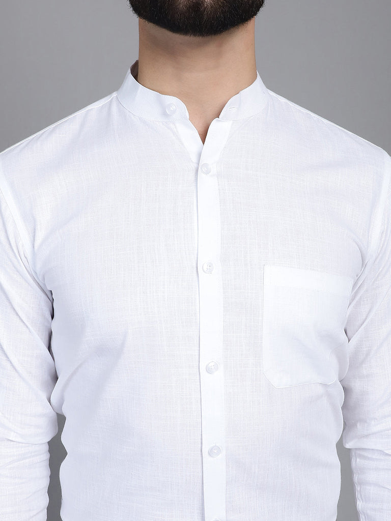 Men's Cotton Solid Formal Shirt for