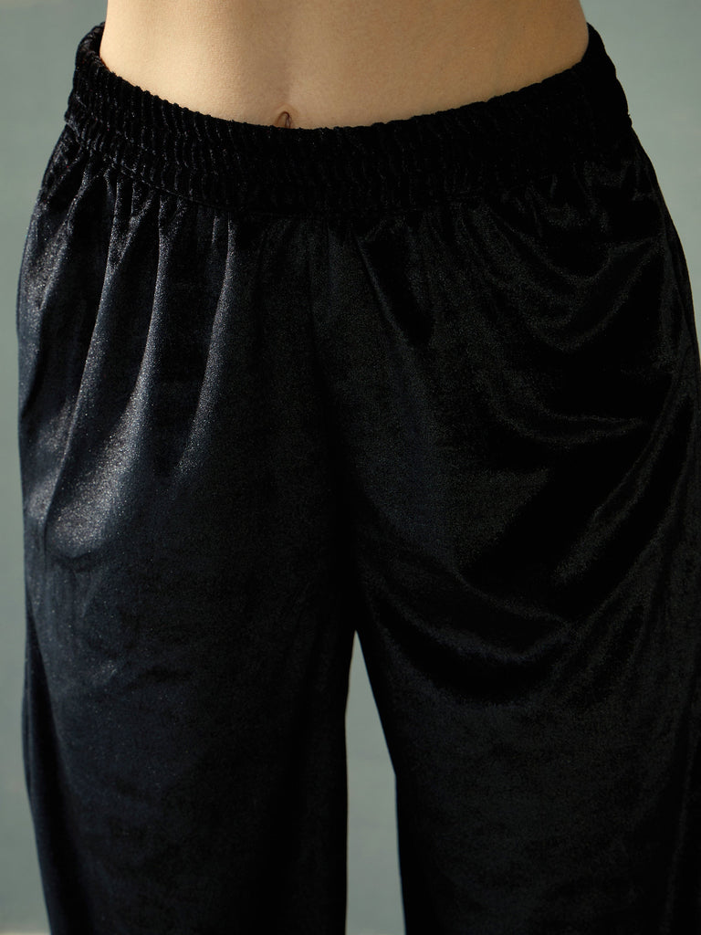 Women's Black Strong Pant