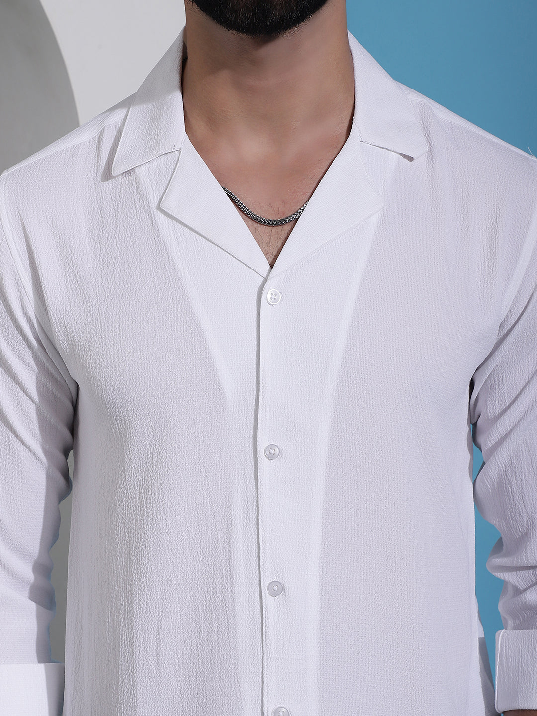 Men's Lapel Collar Casual Shirt for . - Taantav