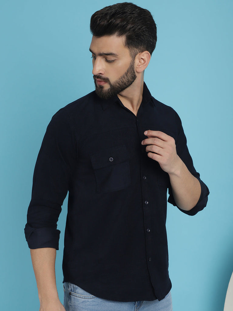 Men's Standard Corduroy Cotton Shirt