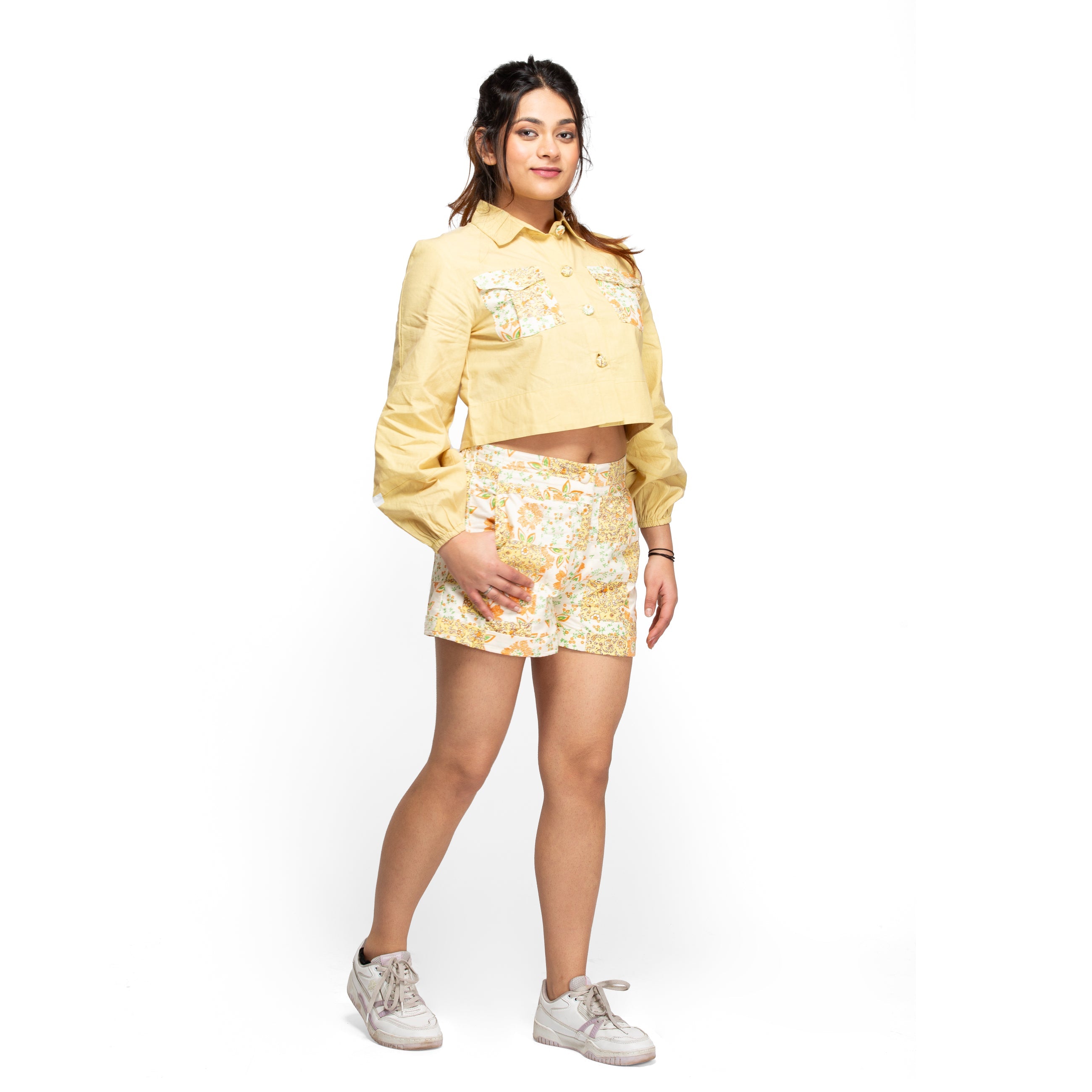 Women's Women's shorts with crop shirt - Taantav