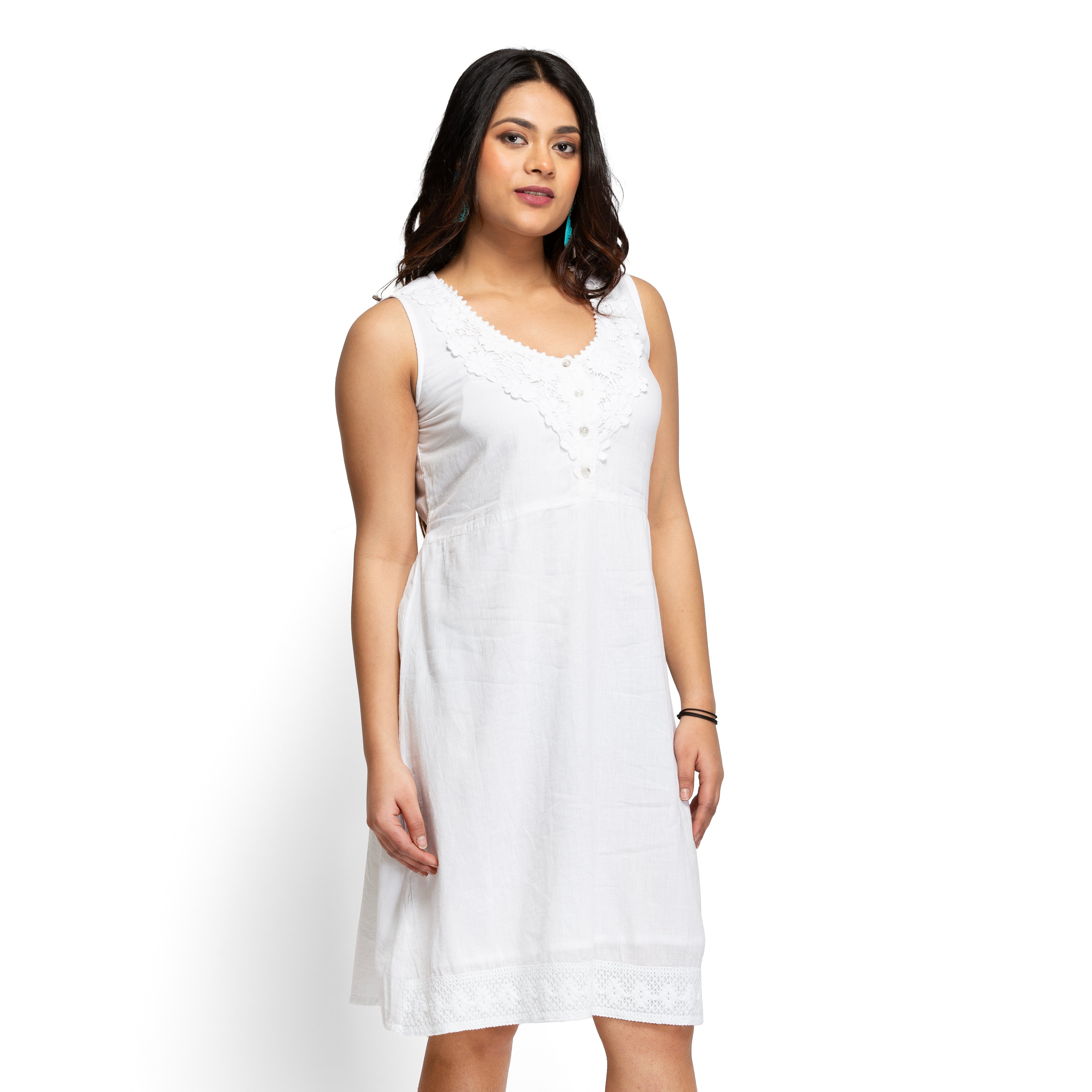 Women's Women's lace detail dress - Taantav