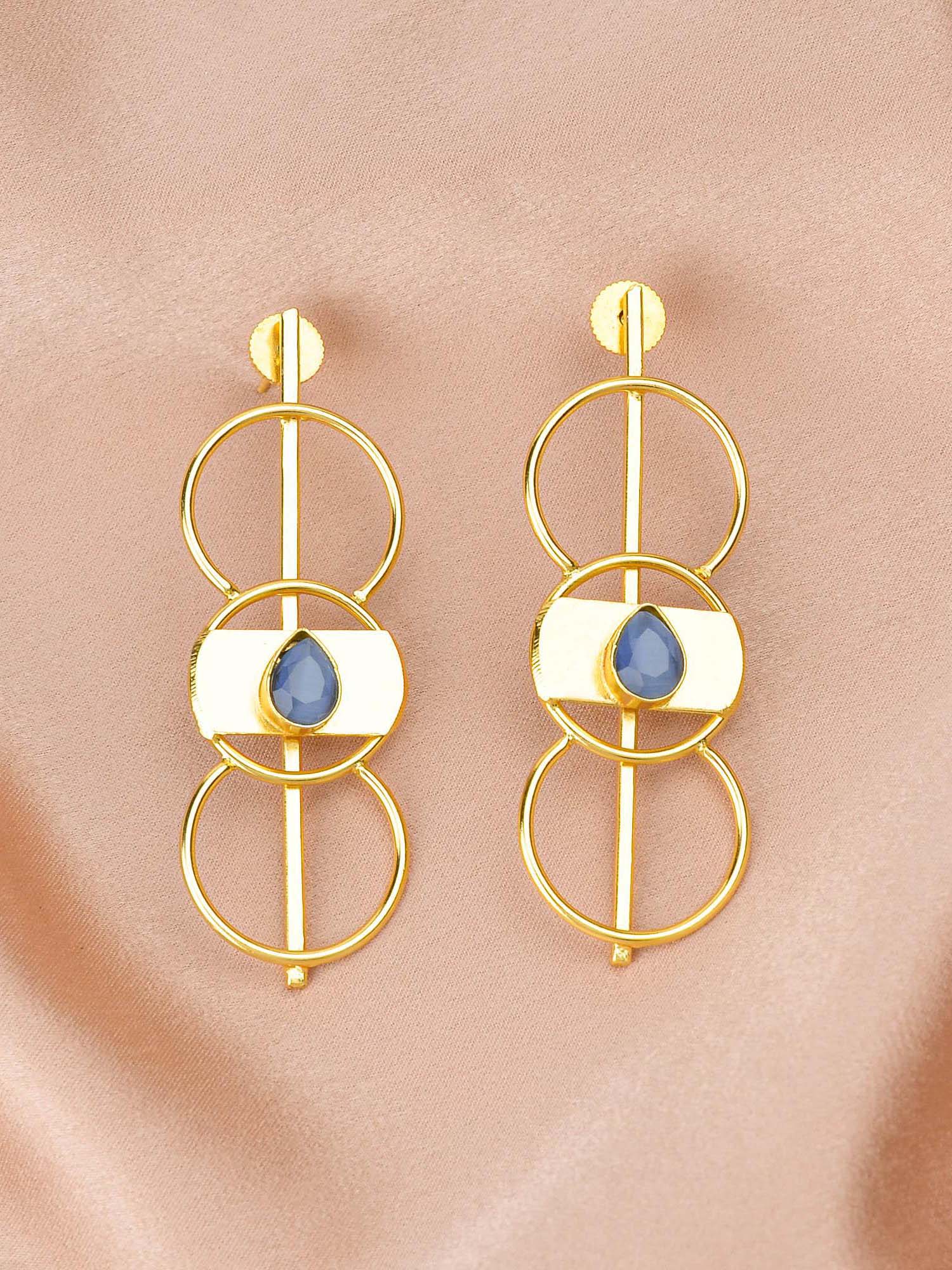 Women's Three Loop Earring