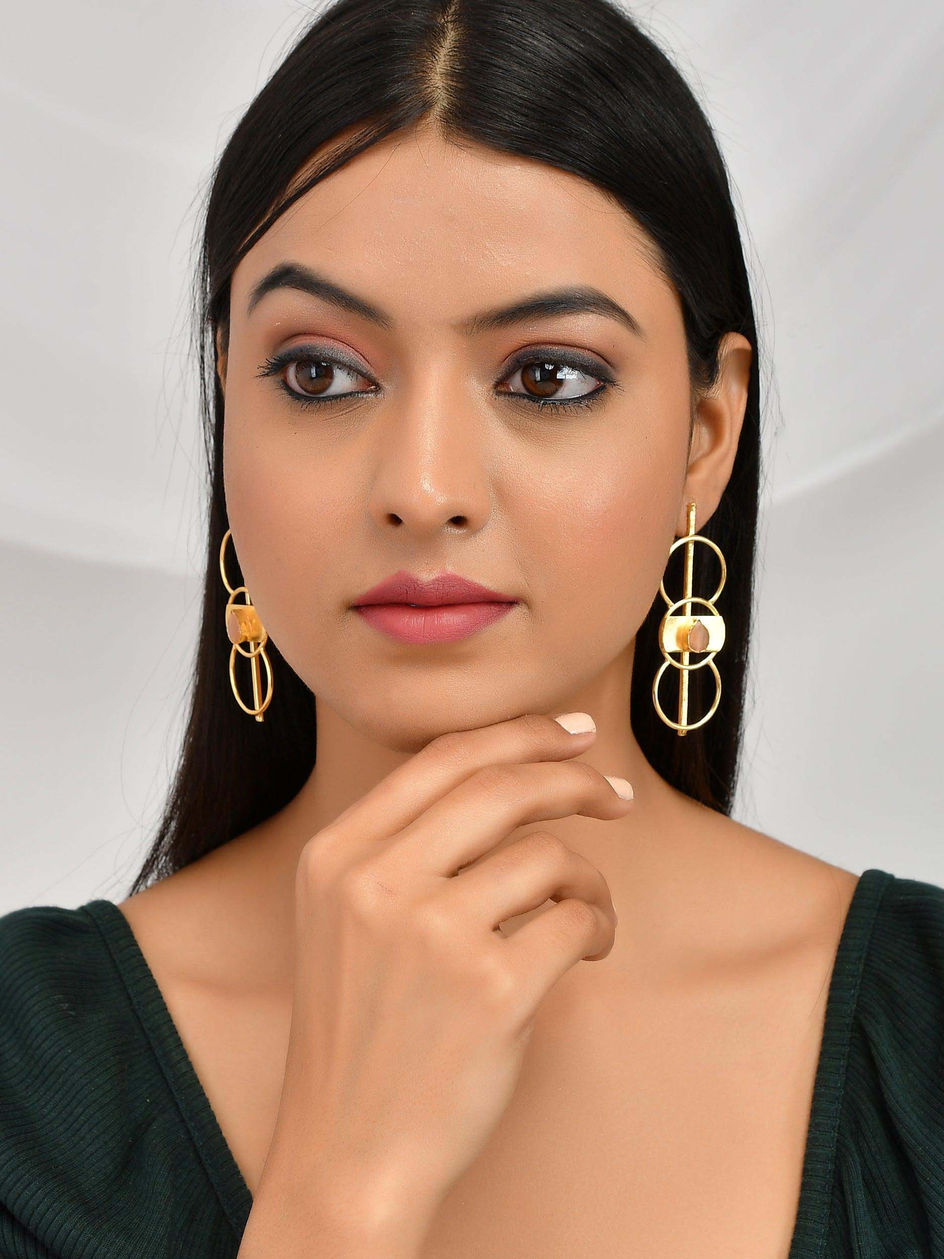 Women's Three Loop Earring