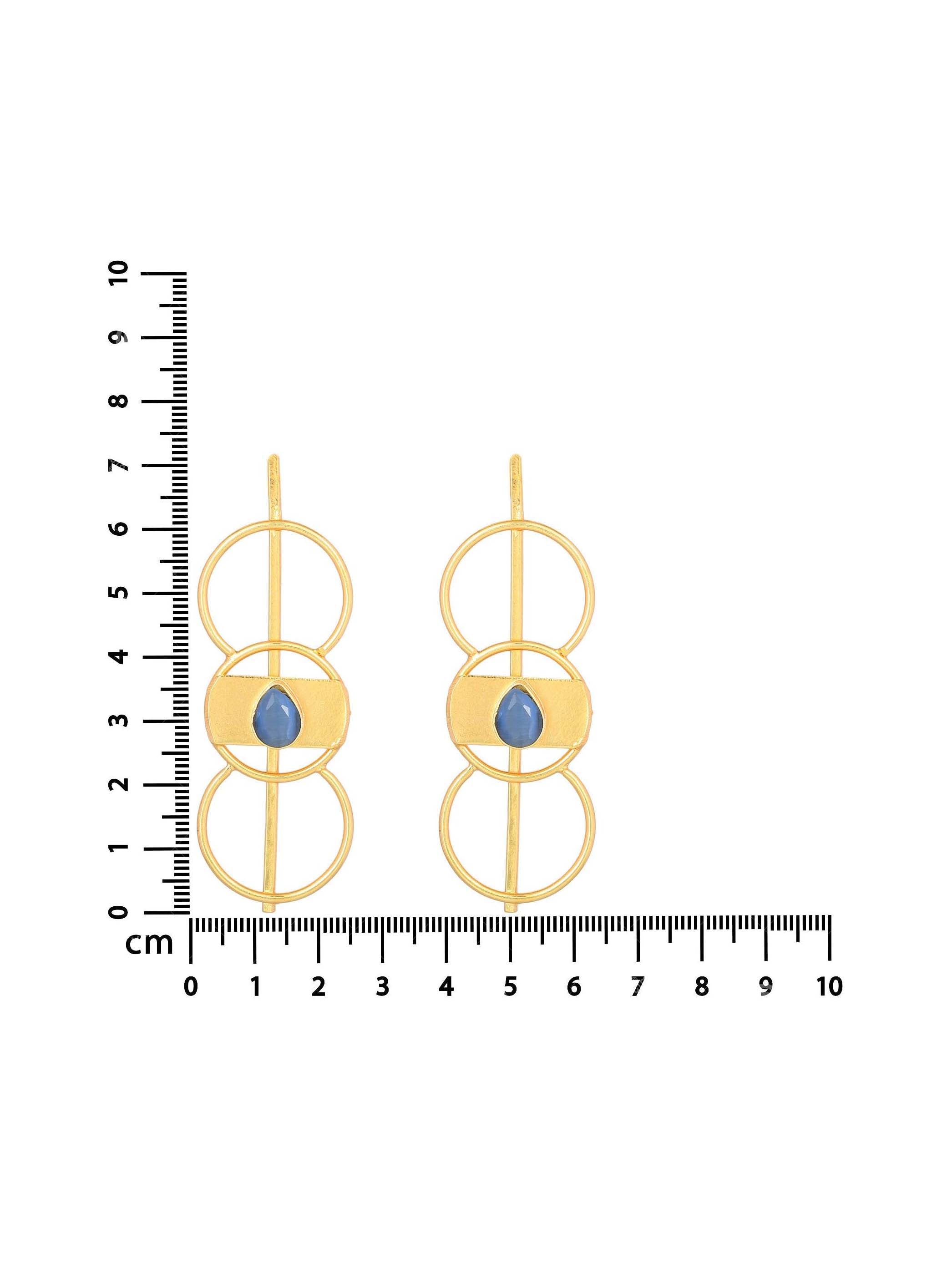Women's Three Loop Earring