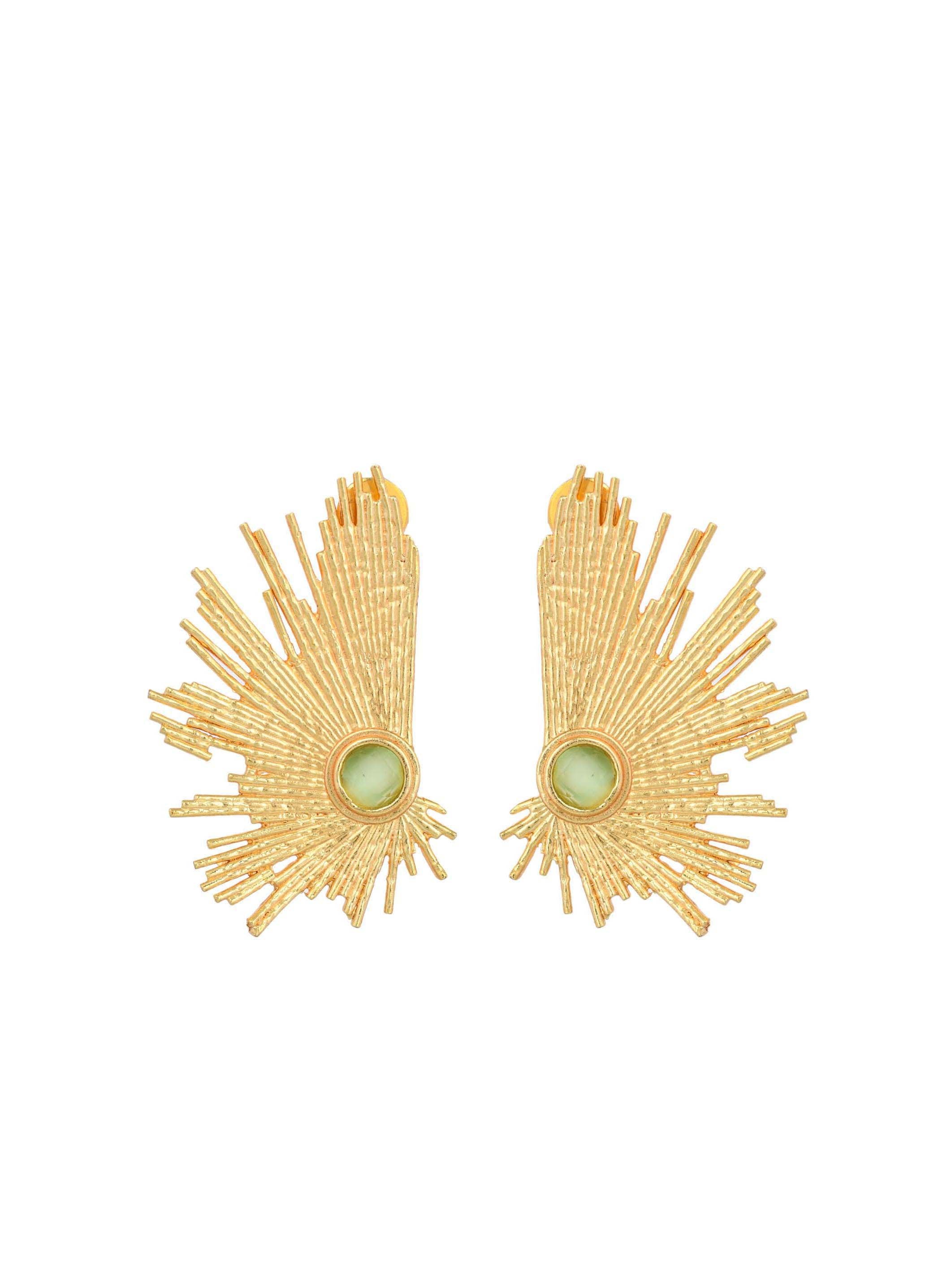 Women's Thunder Textured Earring - Zurii Jewels