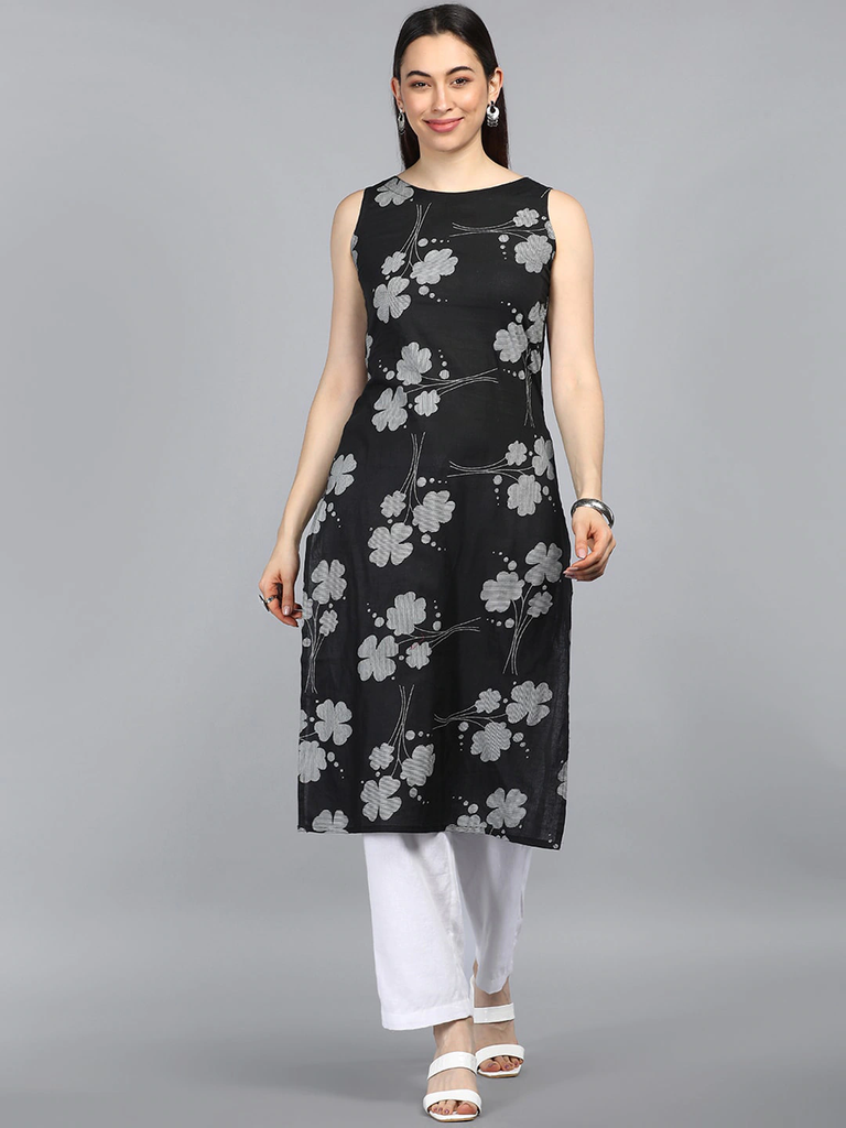 Women's Cotton Printed Kurta