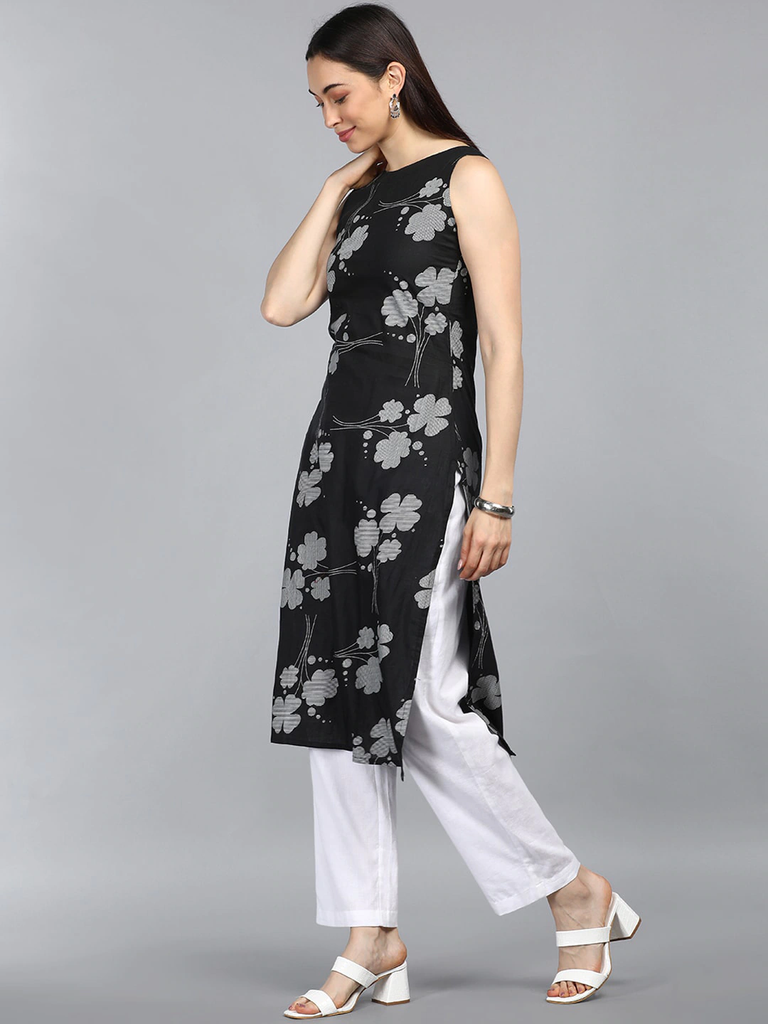 Women's Cotton Printed Kurta