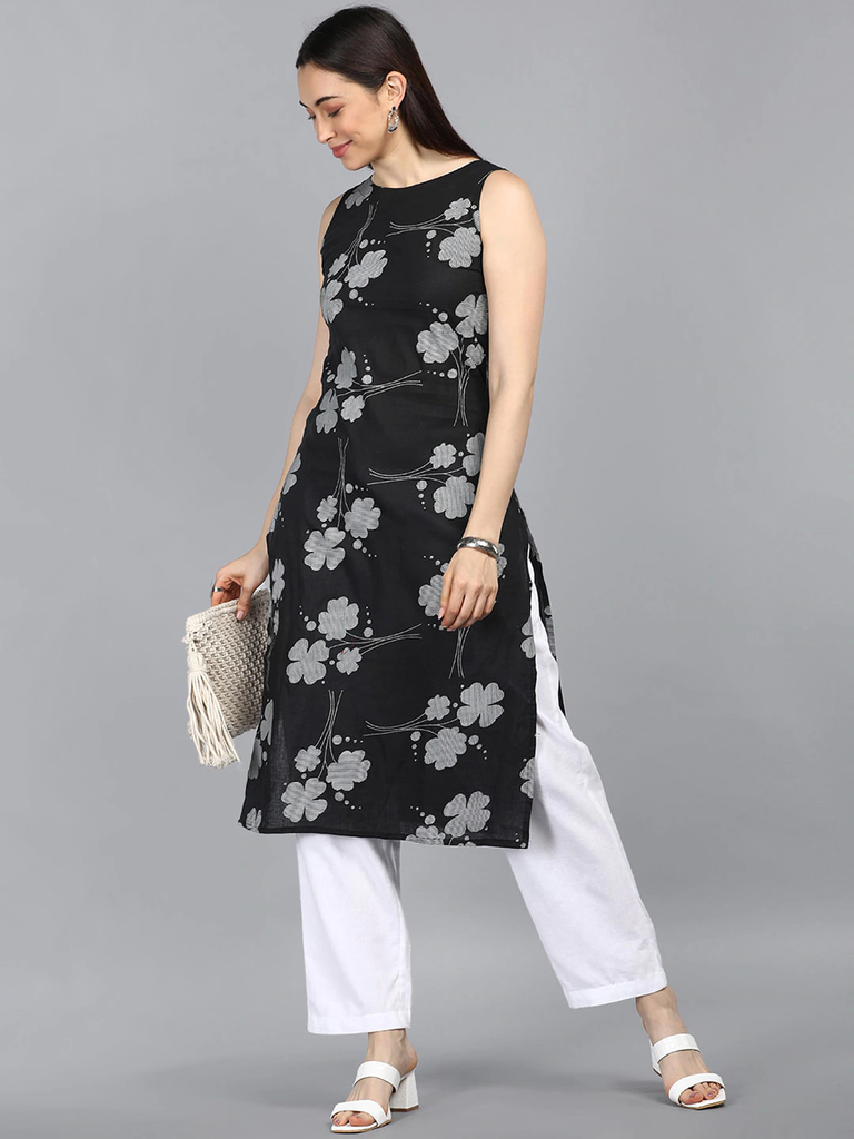 Women's Cotton Printed Kurta