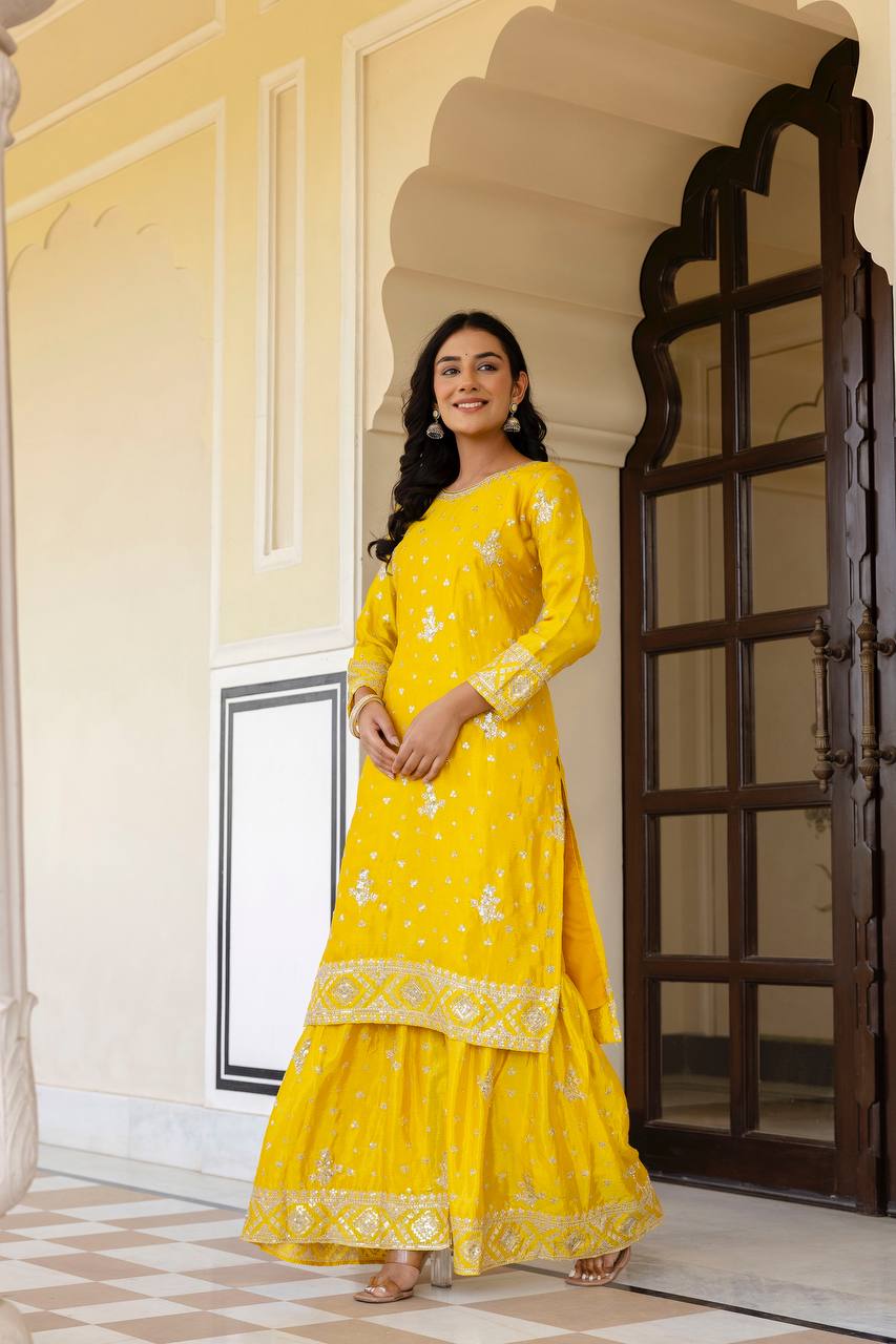 sharara dress design Sharara Frock Design Fashion Simple Party Dress Designs Simple Sharara Dress Design