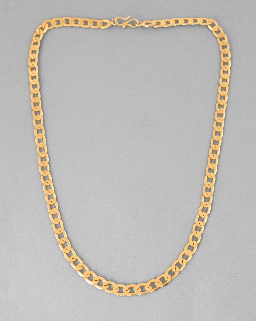 Men's Gold Plated Chain For  Men - Voj
