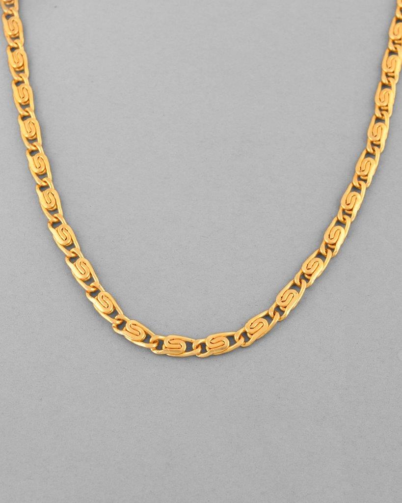Men's Gold-Plated Statement Chain