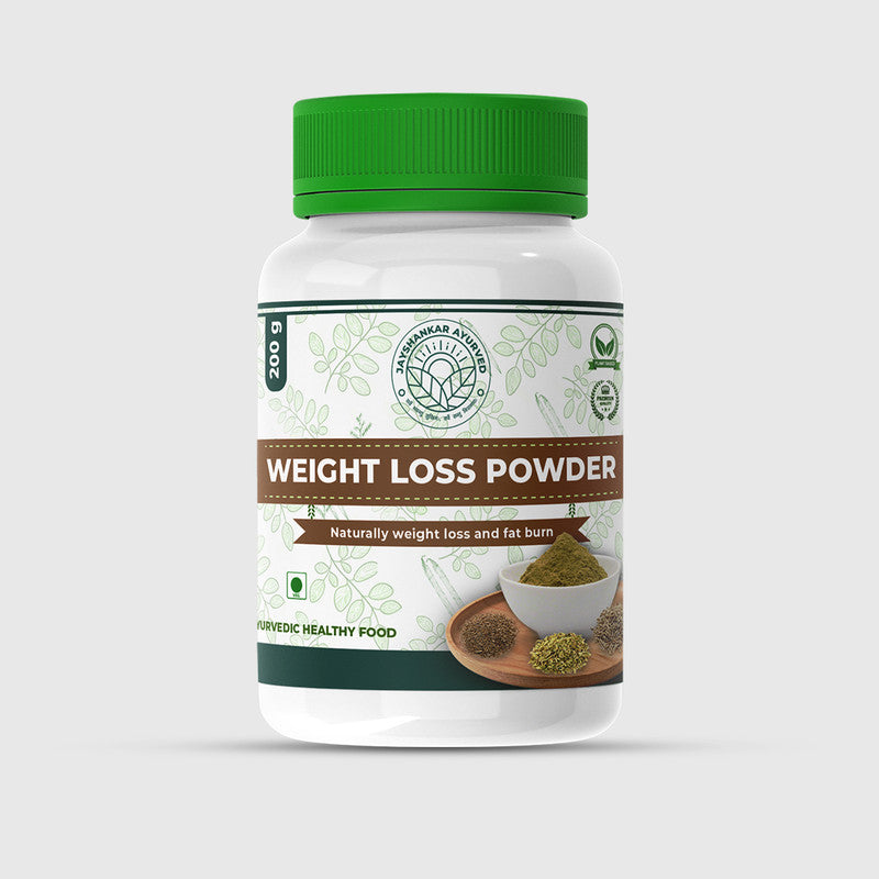 Weight Loss Powder - Naturally Shape Your Body And Burn Fat Efficiently - Jayshankar Ayurved