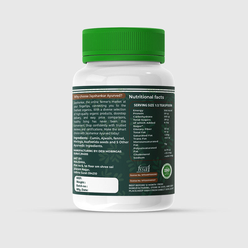 Weight Loss Powder - Naturally Shape Your Body And Burn Fat Efficiently - Jayshankar Ayurved