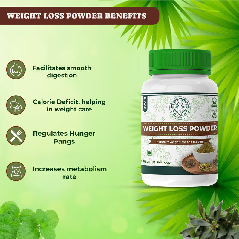 Weight Loss Powder - Naturally Shape Your Body And Burn Fat Efficiently - Jayshankar Ayurved