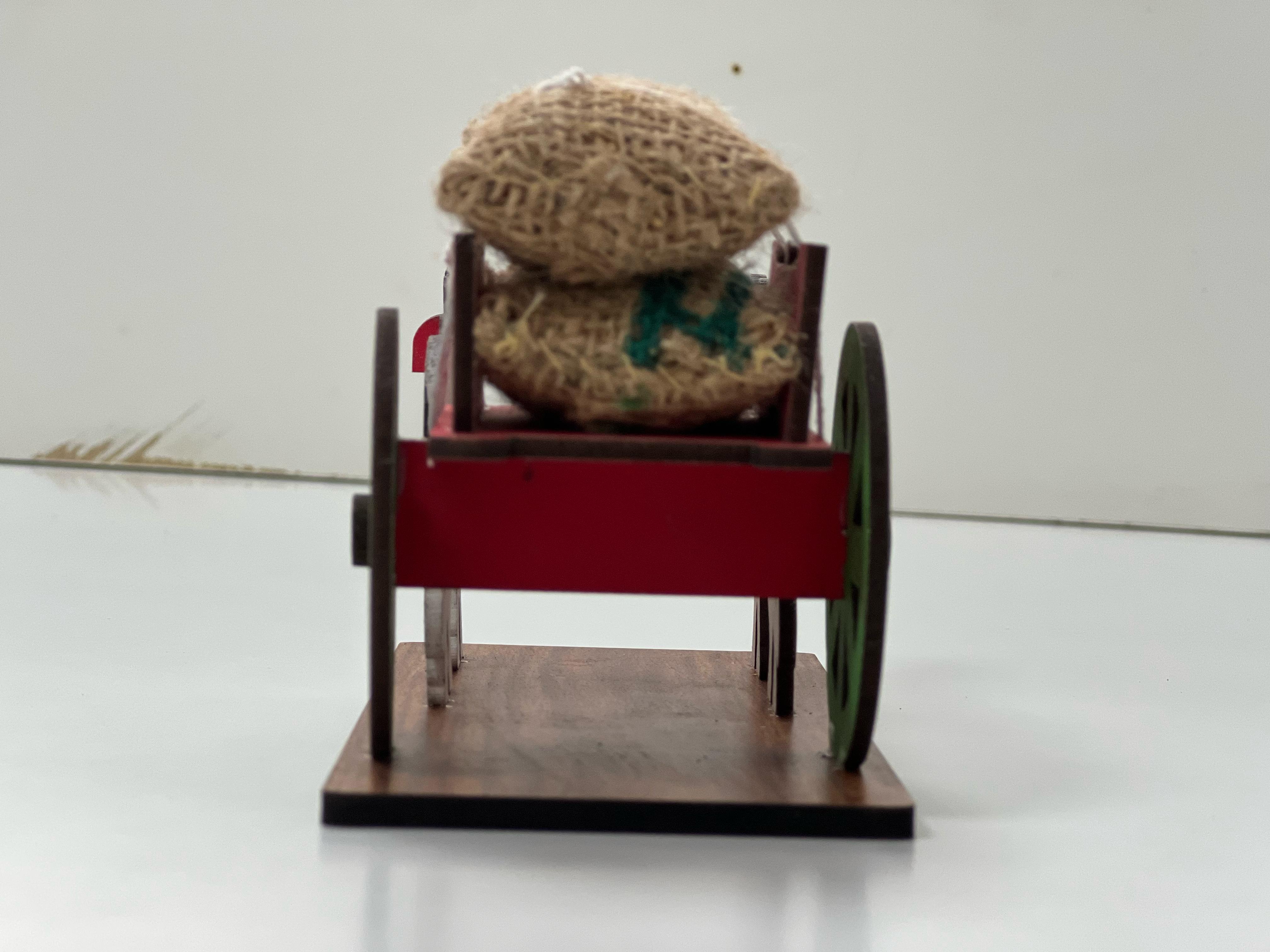Wooden Bullock Cart Kondapalli Toy & Showpiece