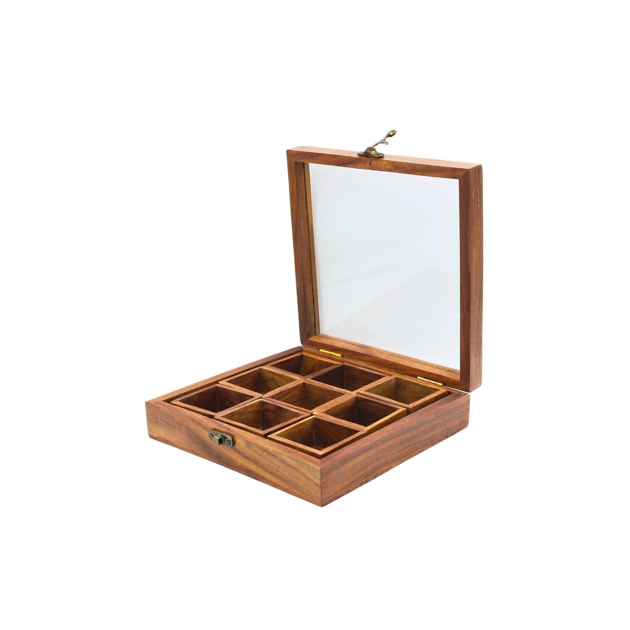 Wooden Spice Box