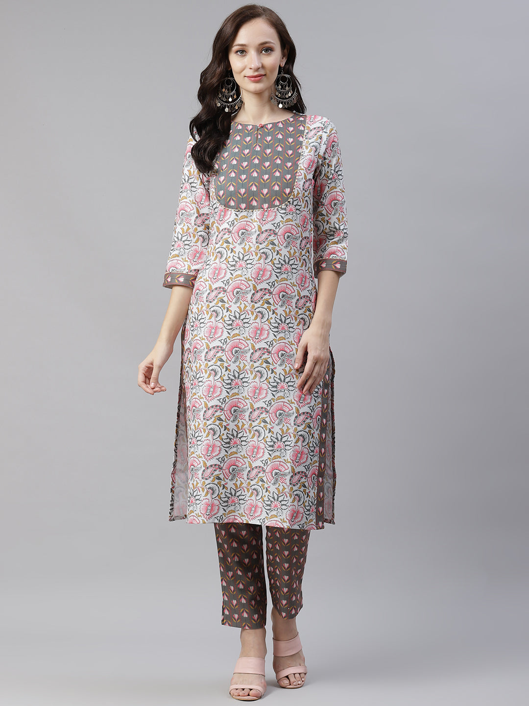Women's Multi Color Rayon Kurta