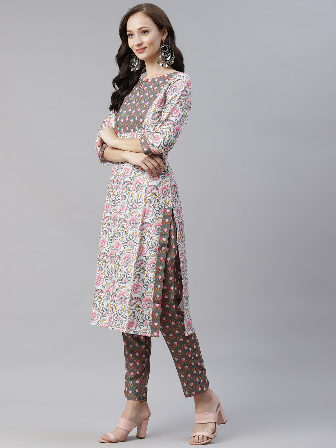 Women's Multi Color Rayon Kurta
