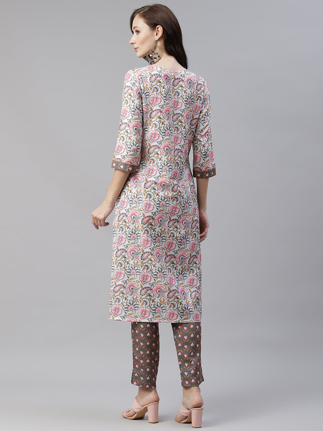 Women's Multi Color Rayon Kurta