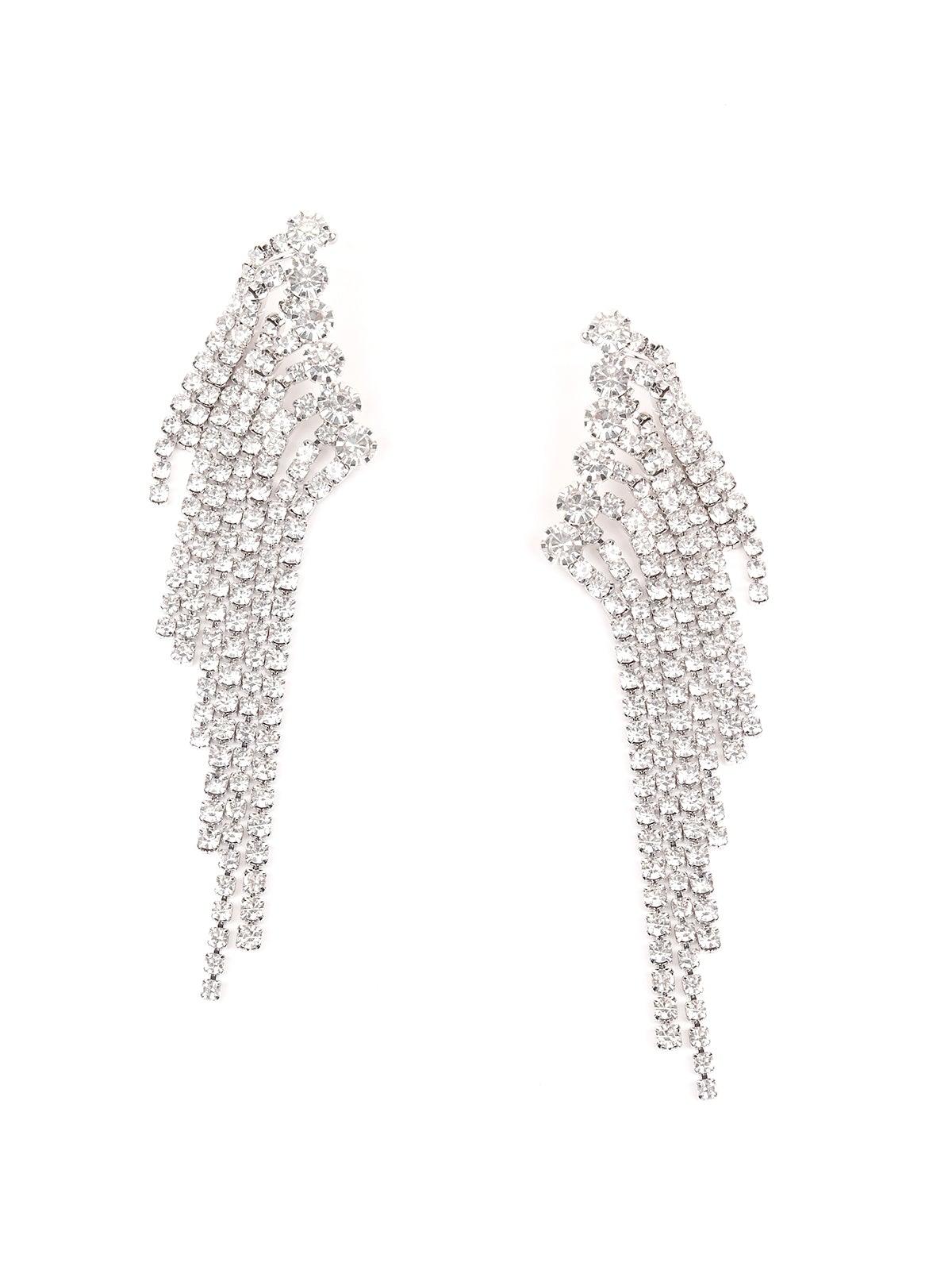 Women's Amazing Crystal Studded Statement Earring