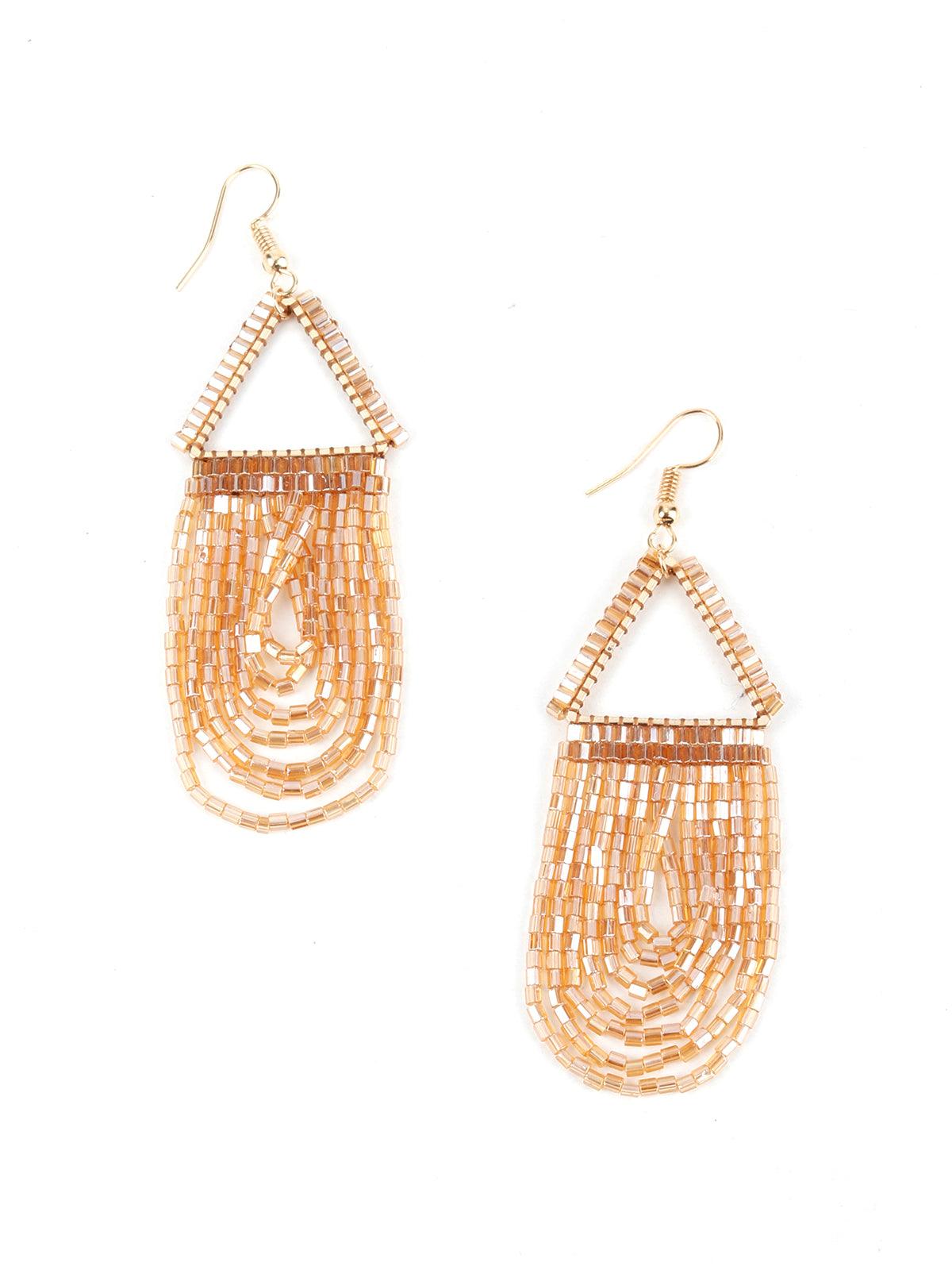 Women's Aria Golden Dangle Earring