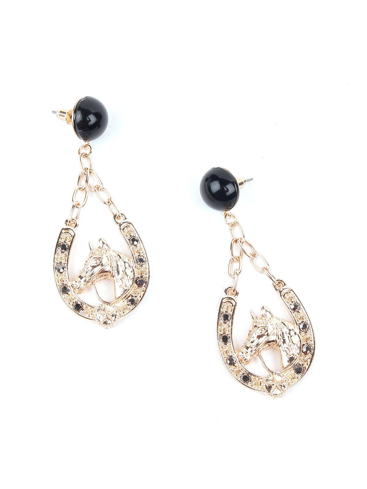 Women's Beautiful Arabian Horse Head Earring