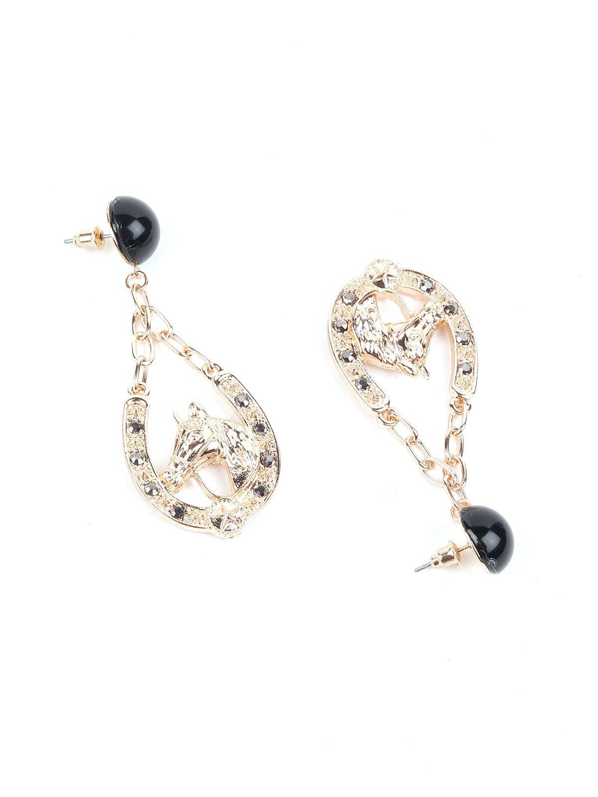 Women's Beautiful Arabian Horse Head Earring