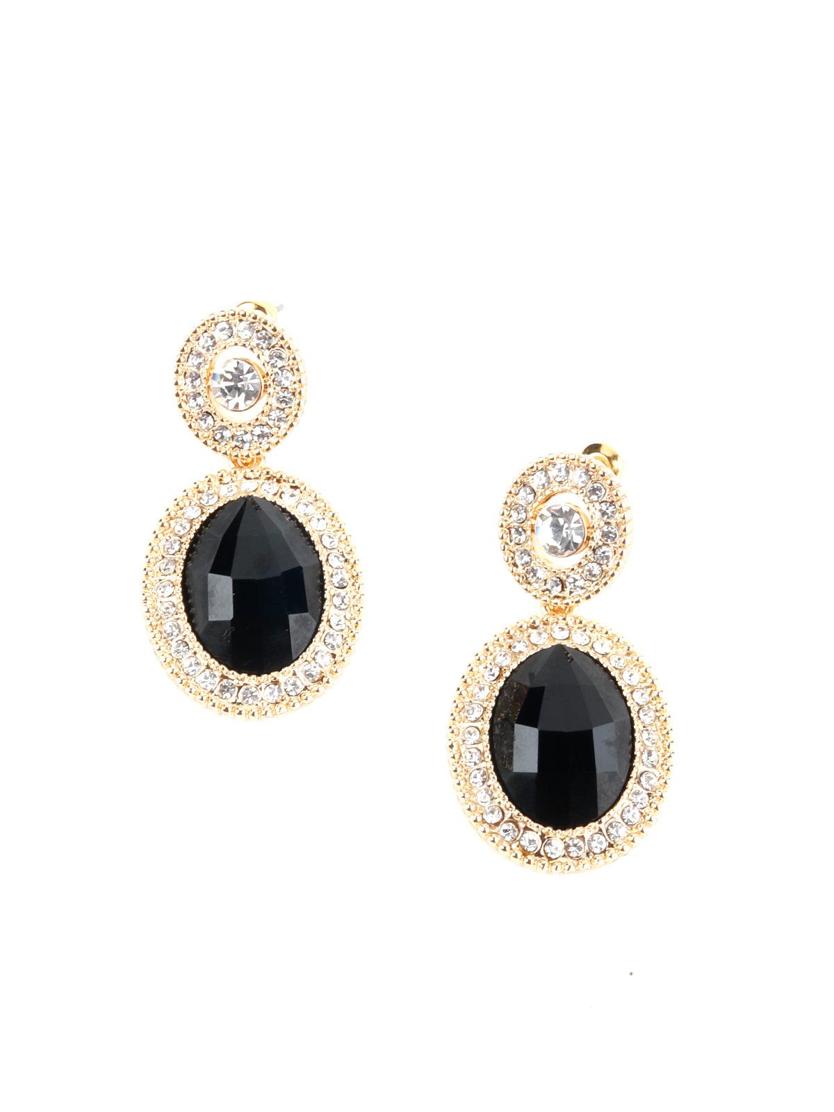 Women's Casima Sapphire Black Gorgeous Earring