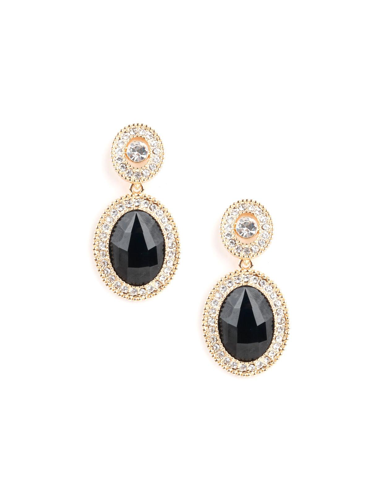 Women's Casima Sapphire Black Gorgeous Earring