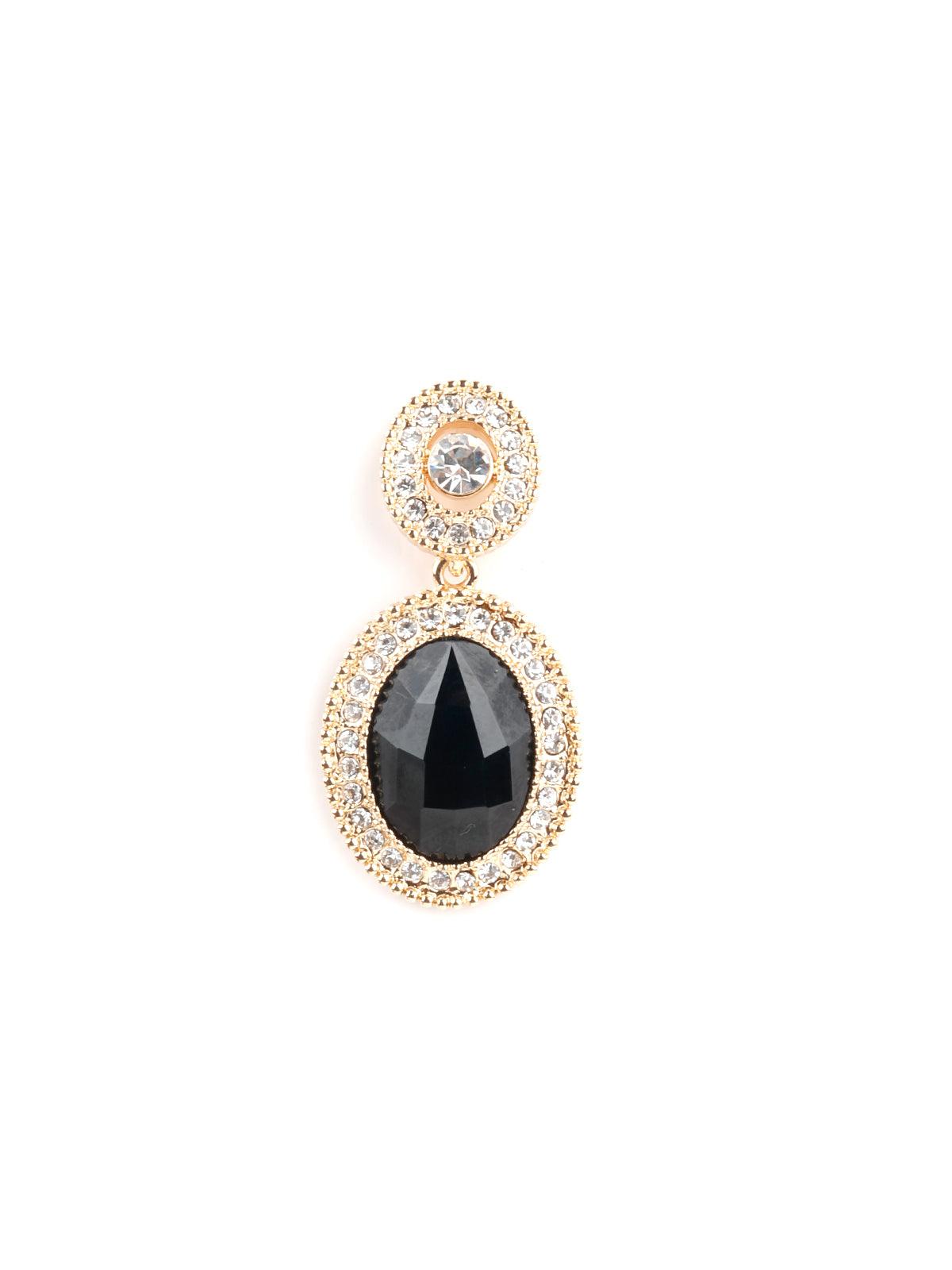Women's Casima Sapphire Black Gorgeous Earring