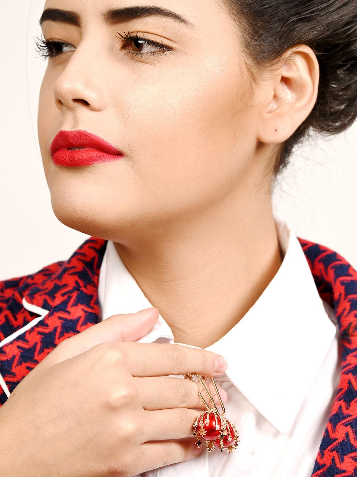 Women's Cherry Twinkle Dangling Earring