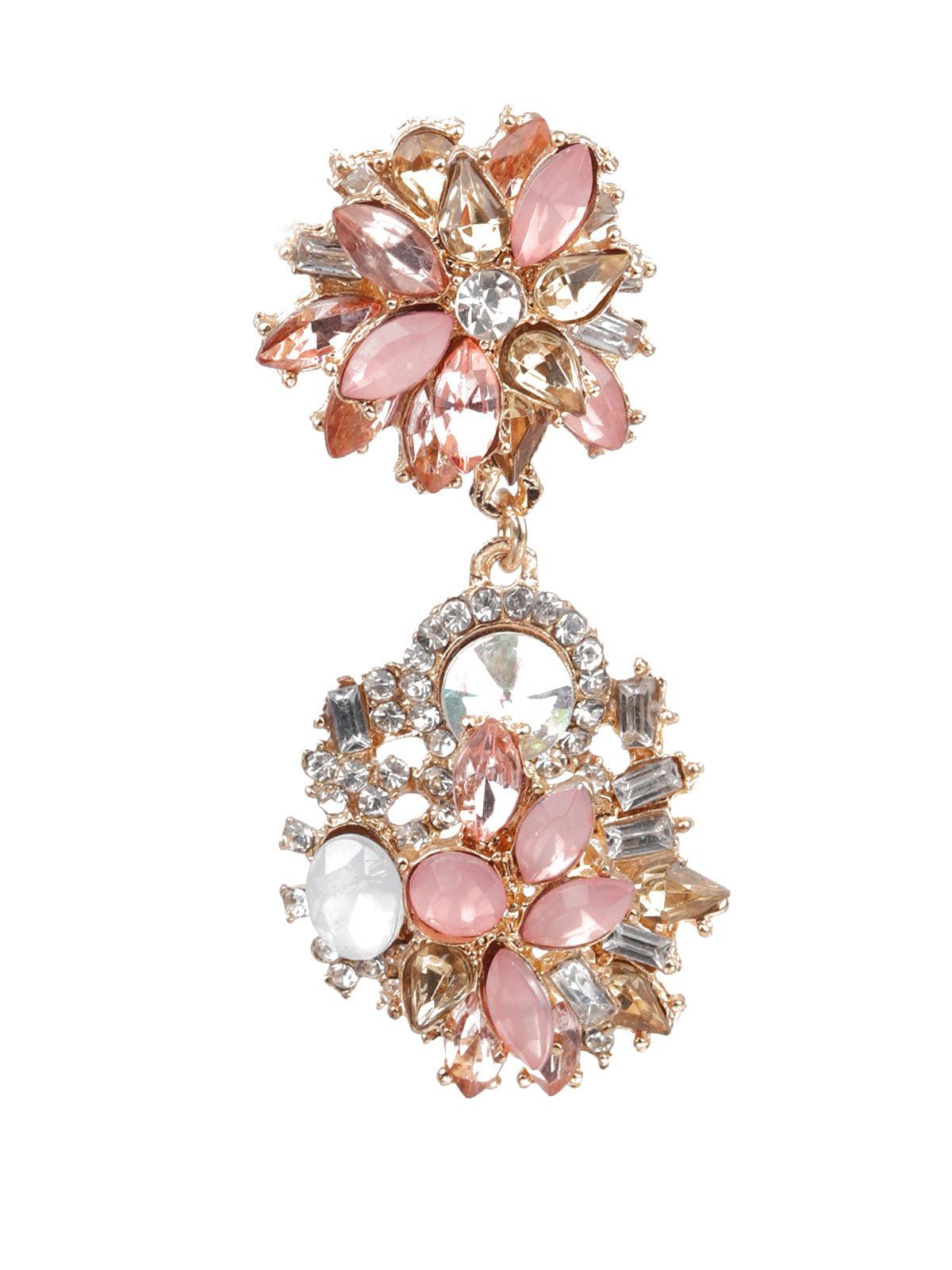 Women's Trendy Peach Dangler Earring