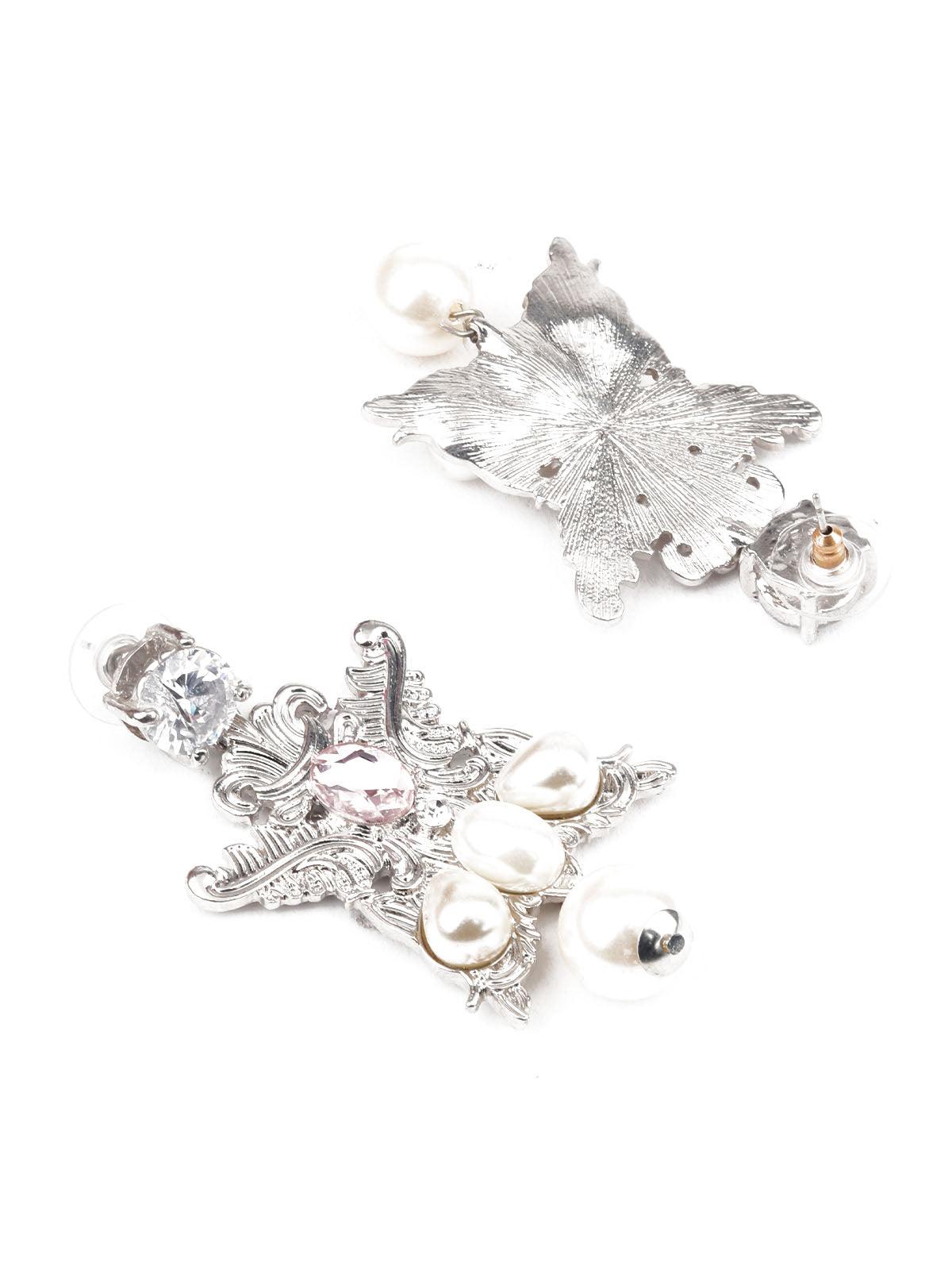 Women's Stylish White Dangle Earring