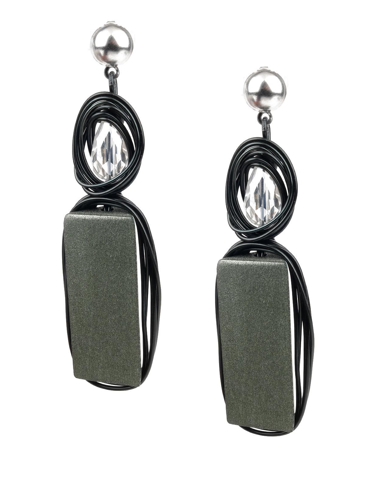 Women's Trendy Green Earring