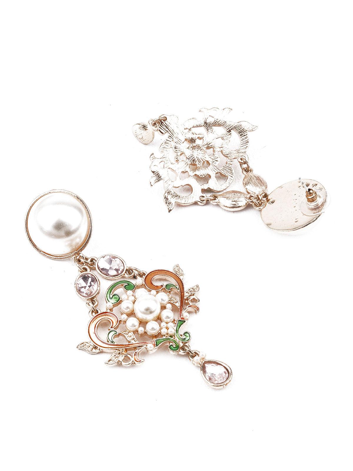 Women's Sunshine Multicolored Dangler Earring