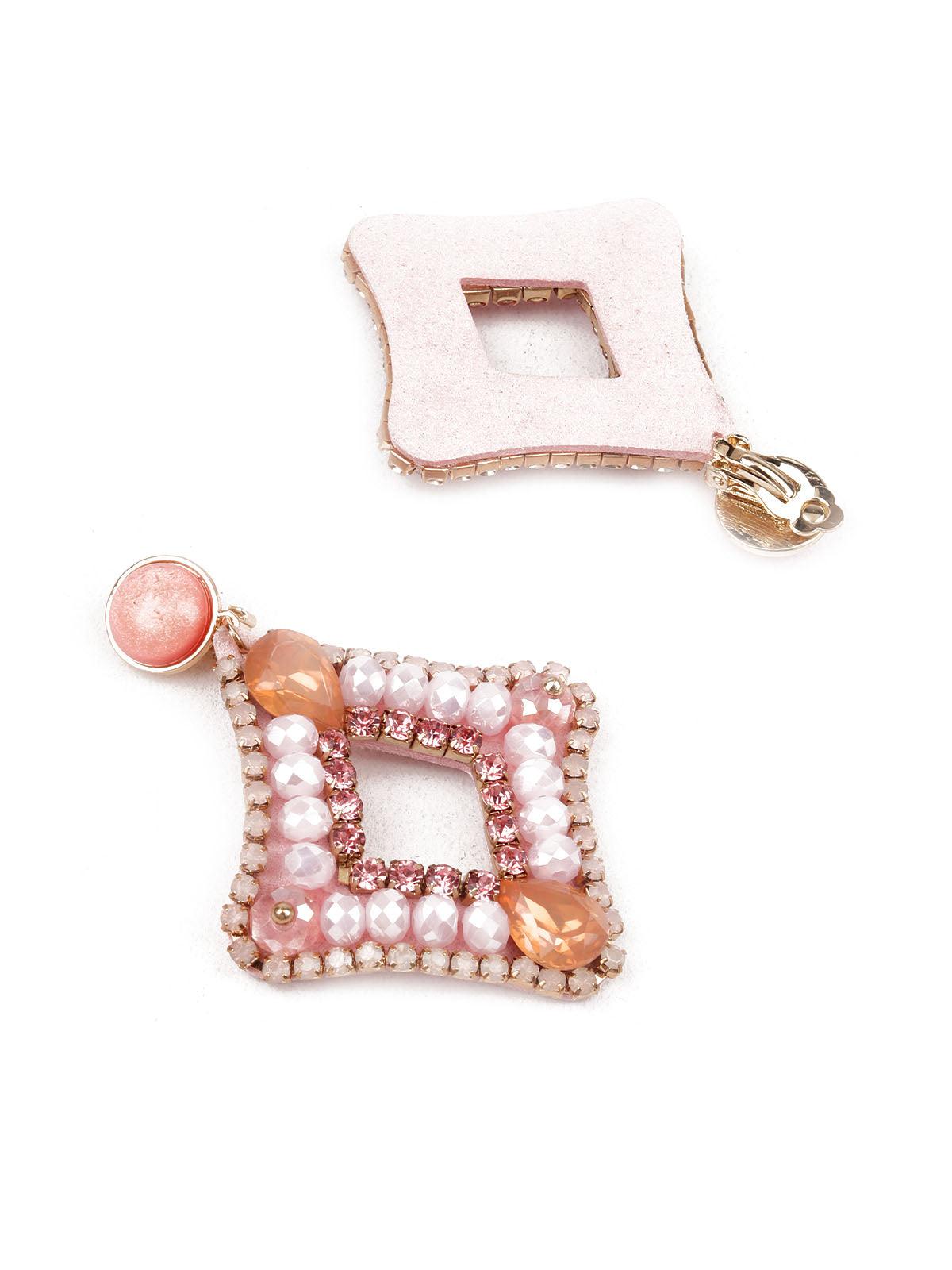 Women's Sunshine Pink Dangler Earring