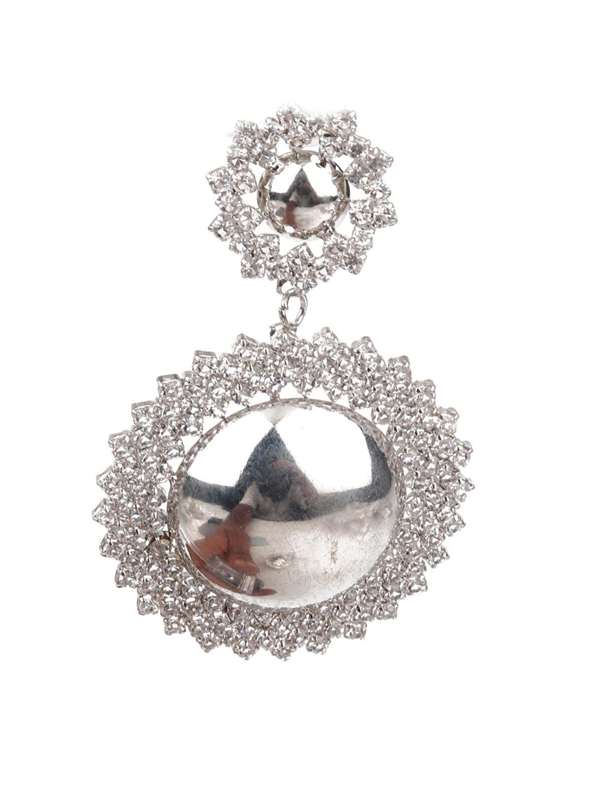 Women's Sunshine Silver Color Dangle Earring