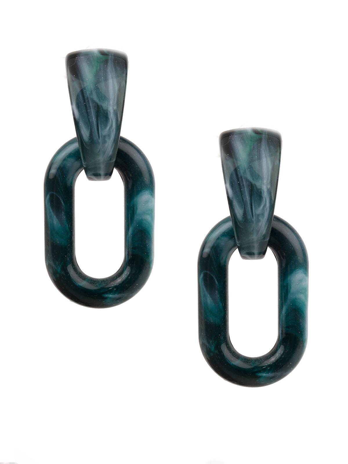 Women's Sunshine Green Dangler Earring