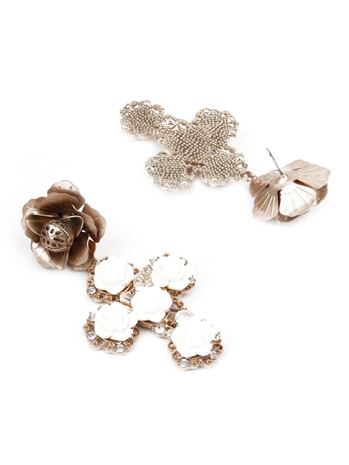 Women's Sunshine Big Brown Stud Earring