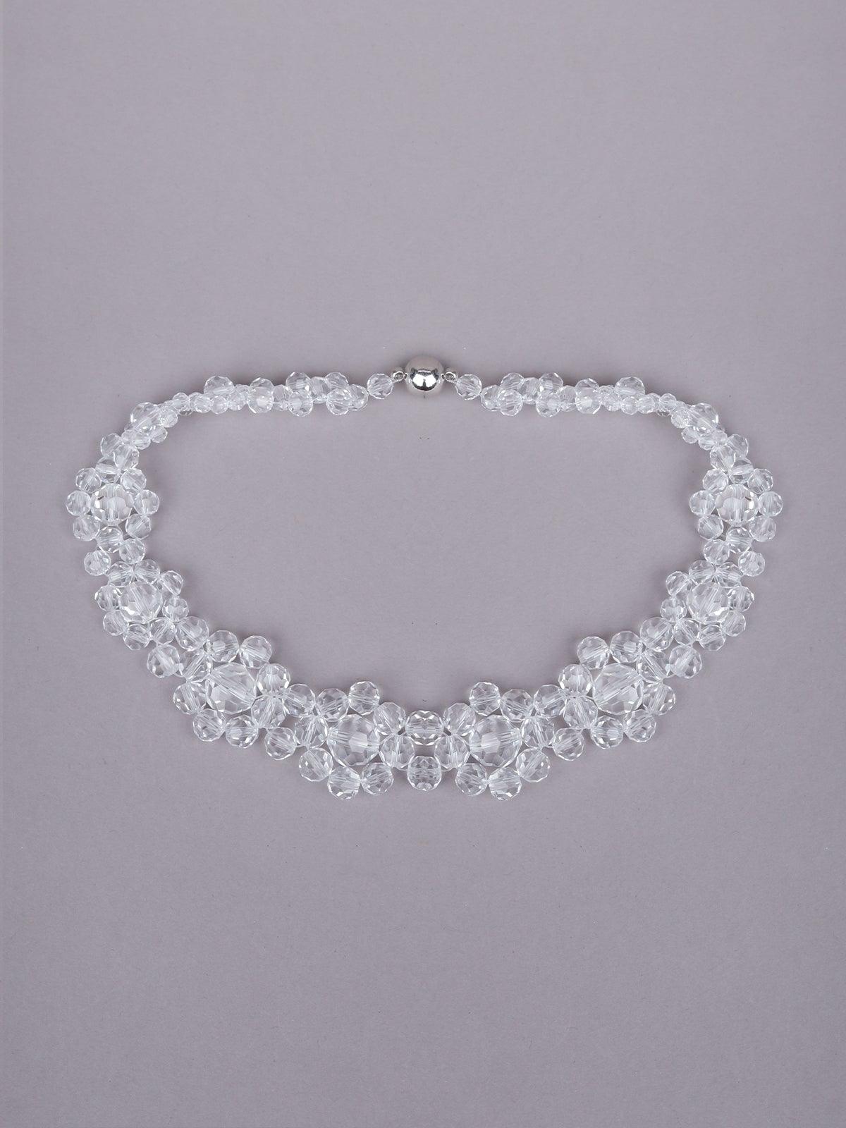 Women's Cute Transparent Floral Choke