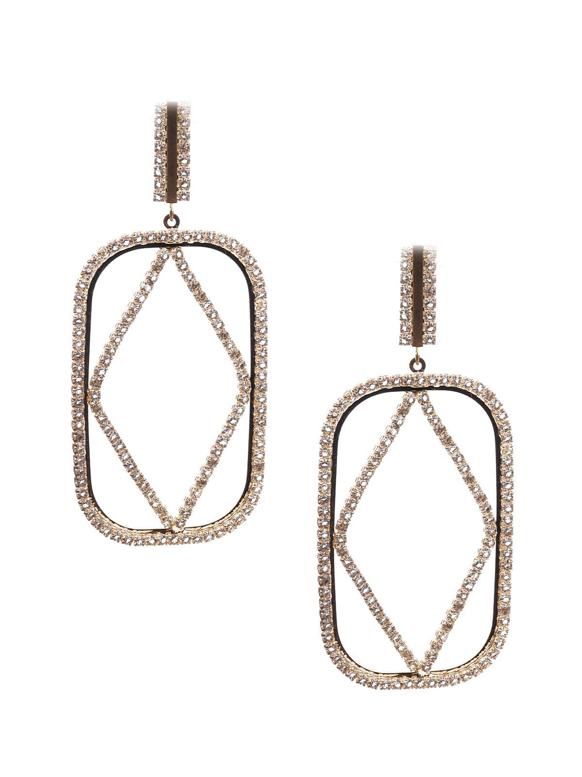 Women's Delicate Gold Metal Earring