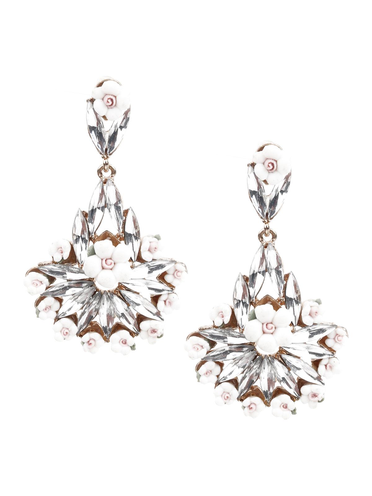 Women's Delicate Gold Metal Earring