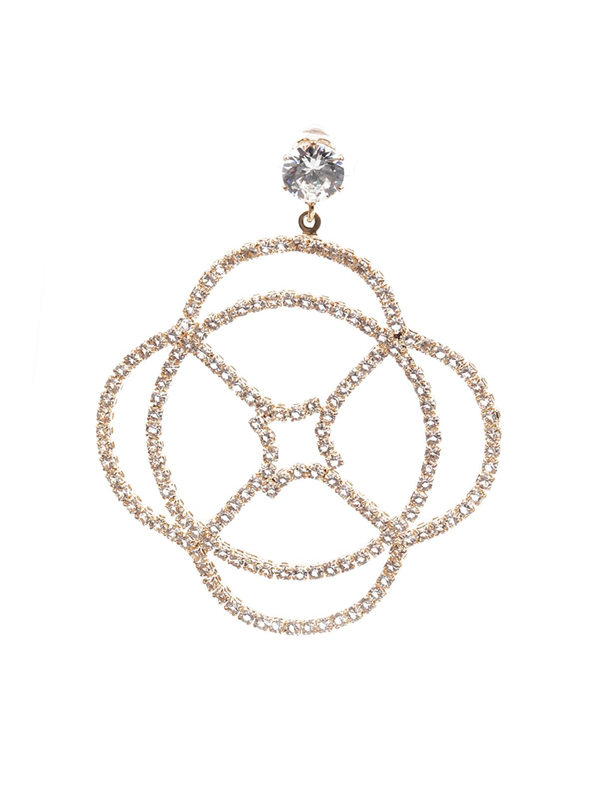 Women's Delicate Gold Metal Earring