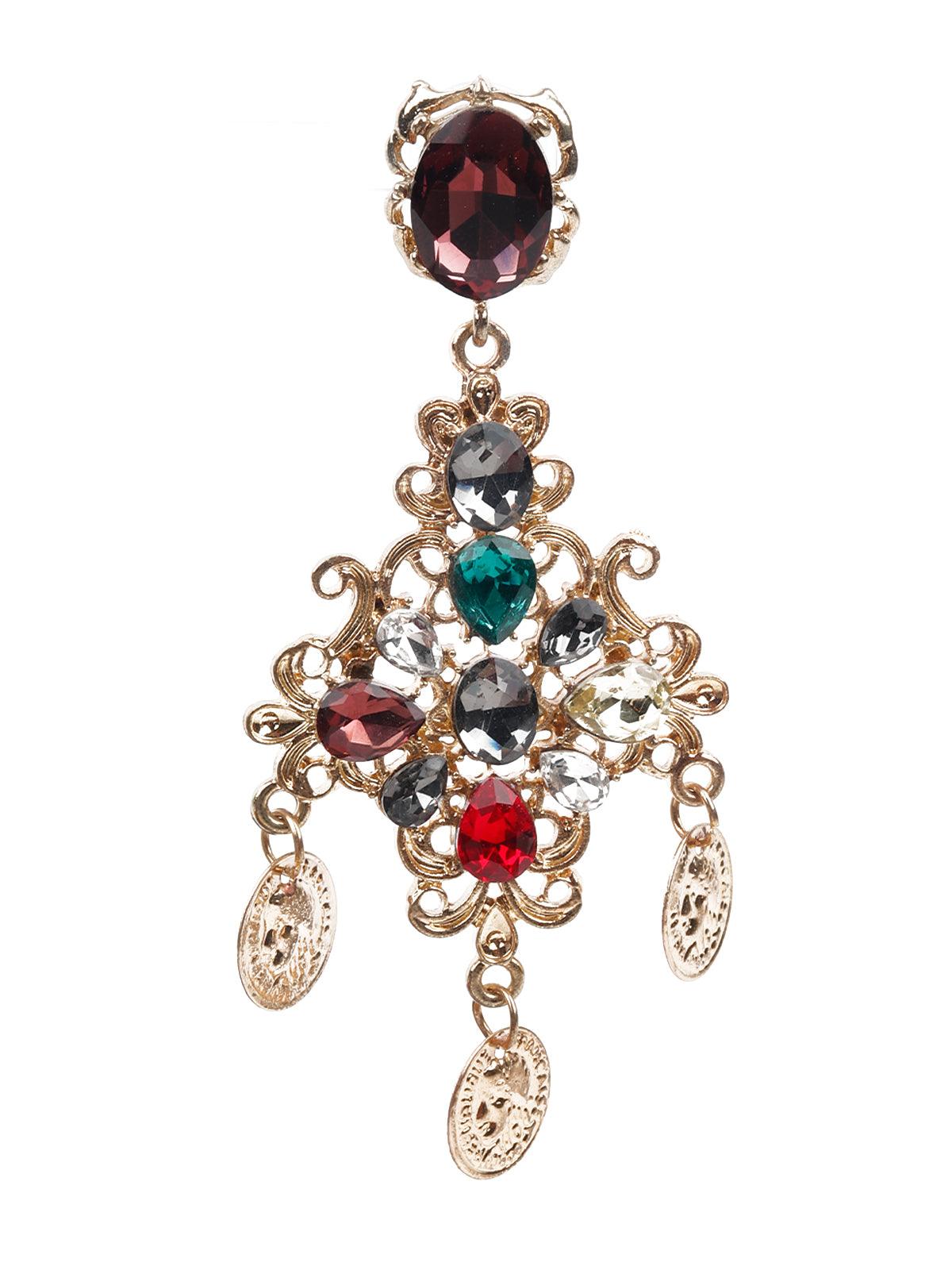 Women's Delicate Gold Metal Earring