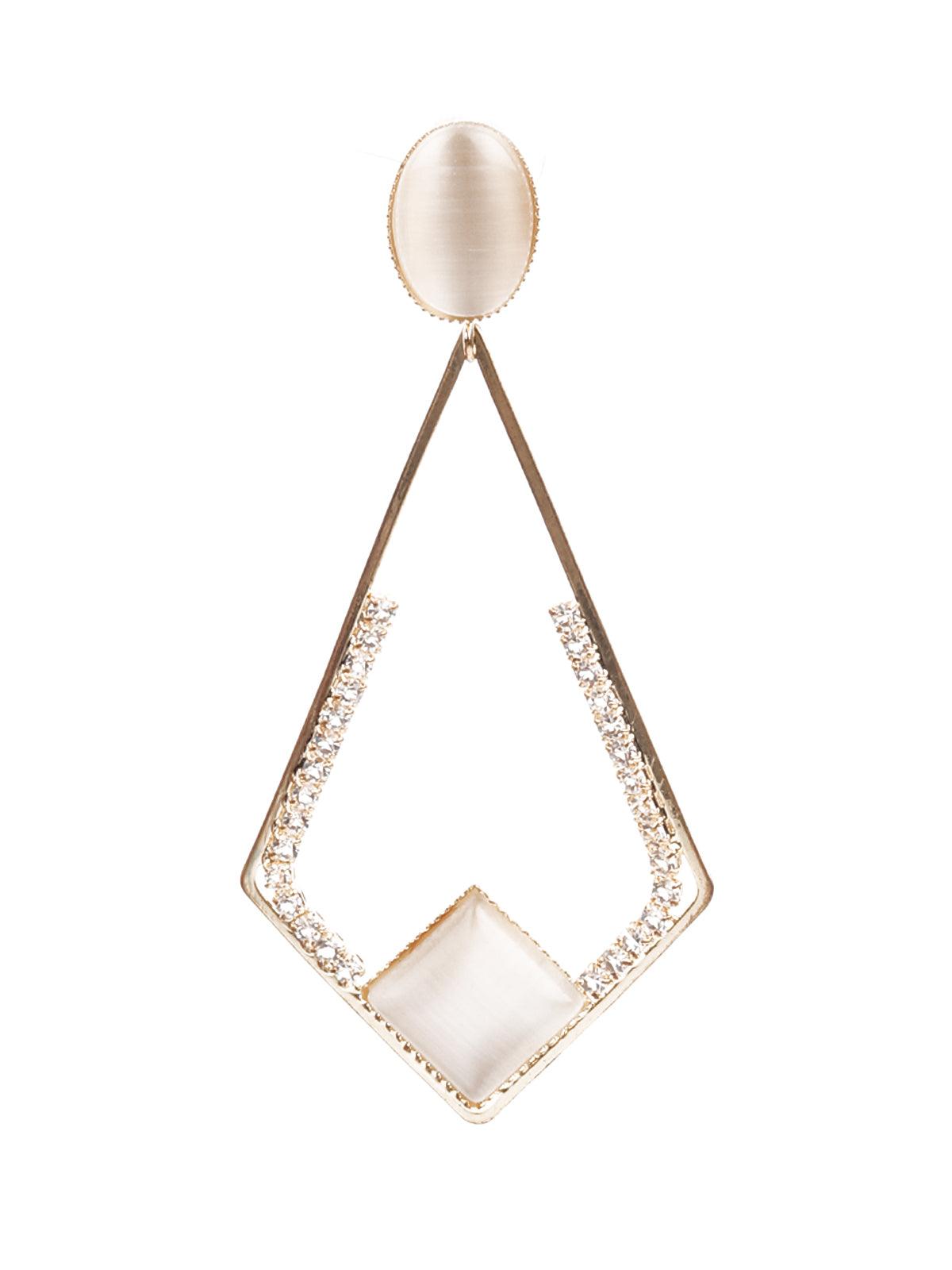 Women's Delicate Gold Metal Earring