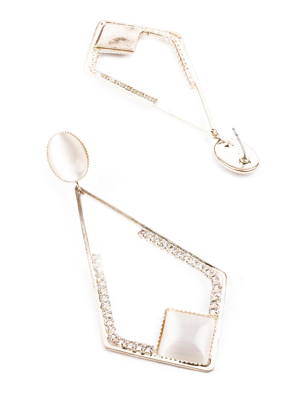Women's Delicate Gold Metal Earring