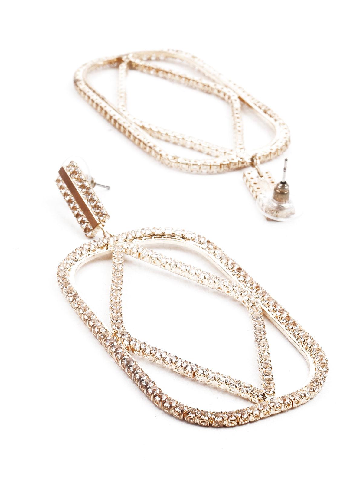 Women's Delicate Gold Metal Earring
